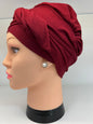 Bandana Annabel – Traspirante Cotone Bordeaux